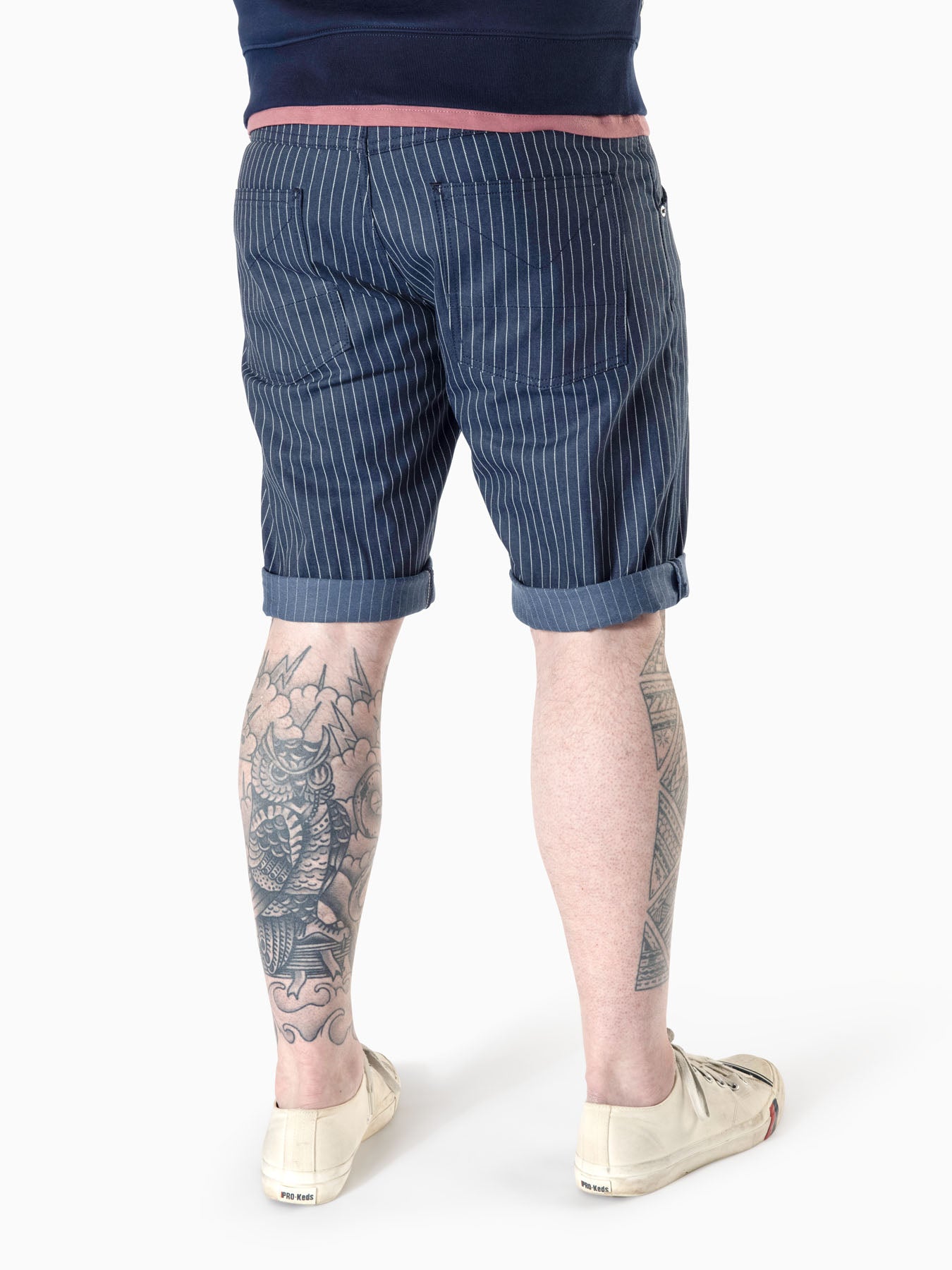 Limited edition Bricker short Japanese lightweight indigo yarn dyed