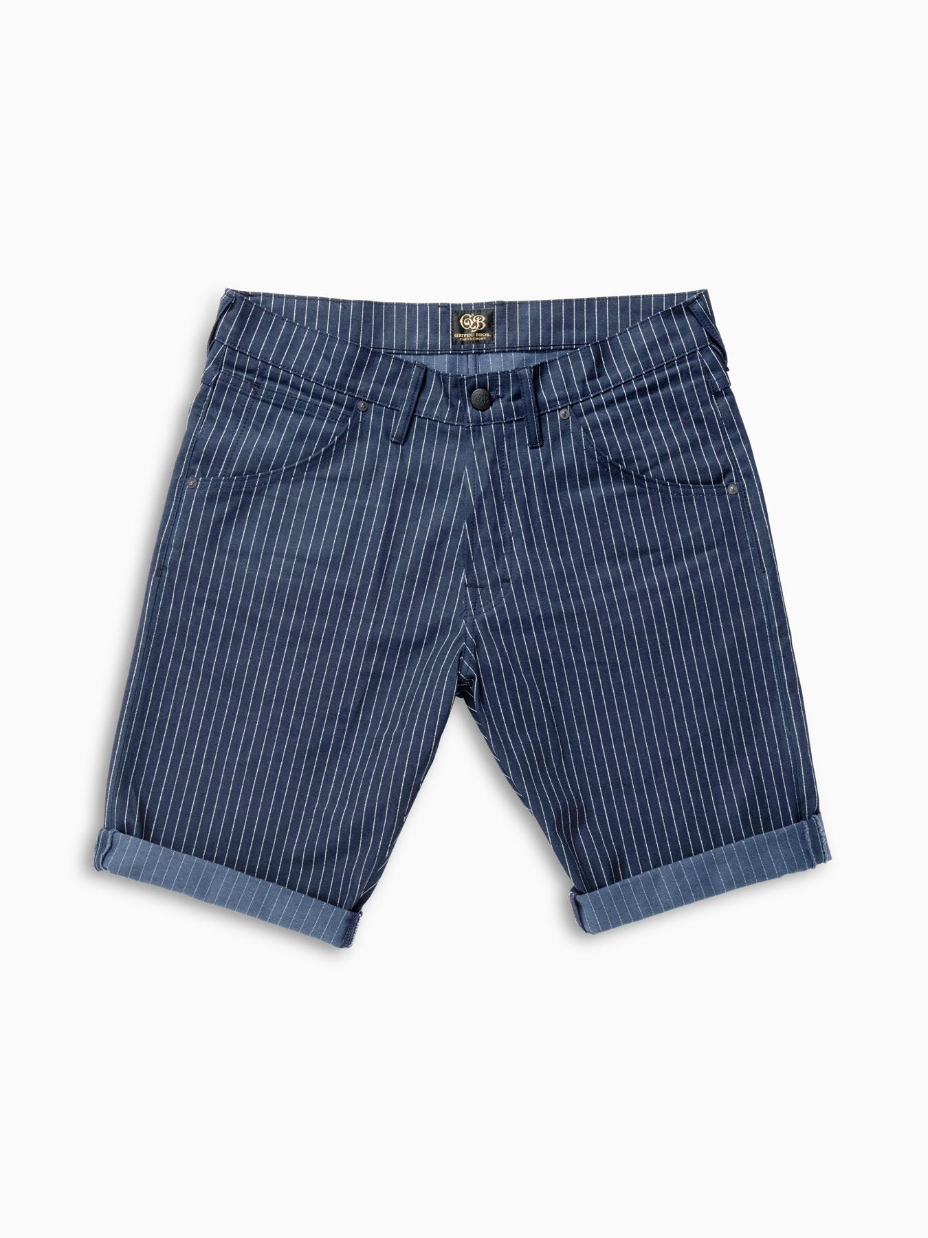 Limited edition Bricker short Japanese lightweight indigo yarn dyed