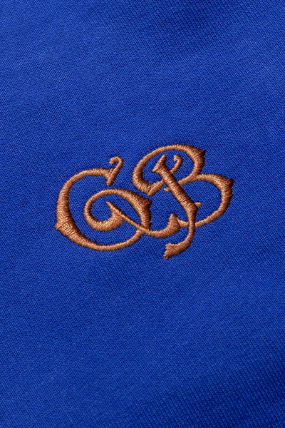 Sweater GB Logo  French Navy/ Gold embroidery