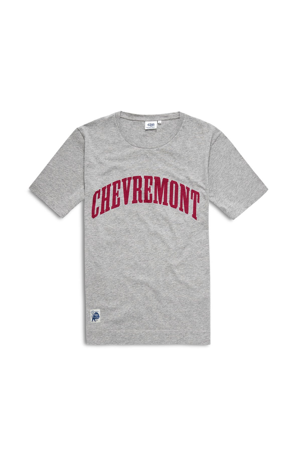 Chevremont Tee Grey Melange Red