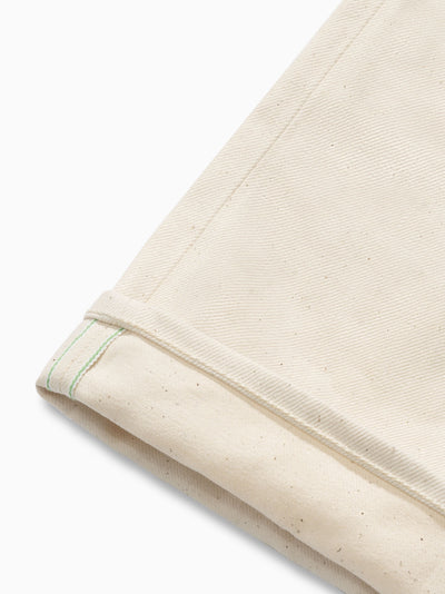 Bricker 12.5oz.  Ecru Japanese Green Selvedge