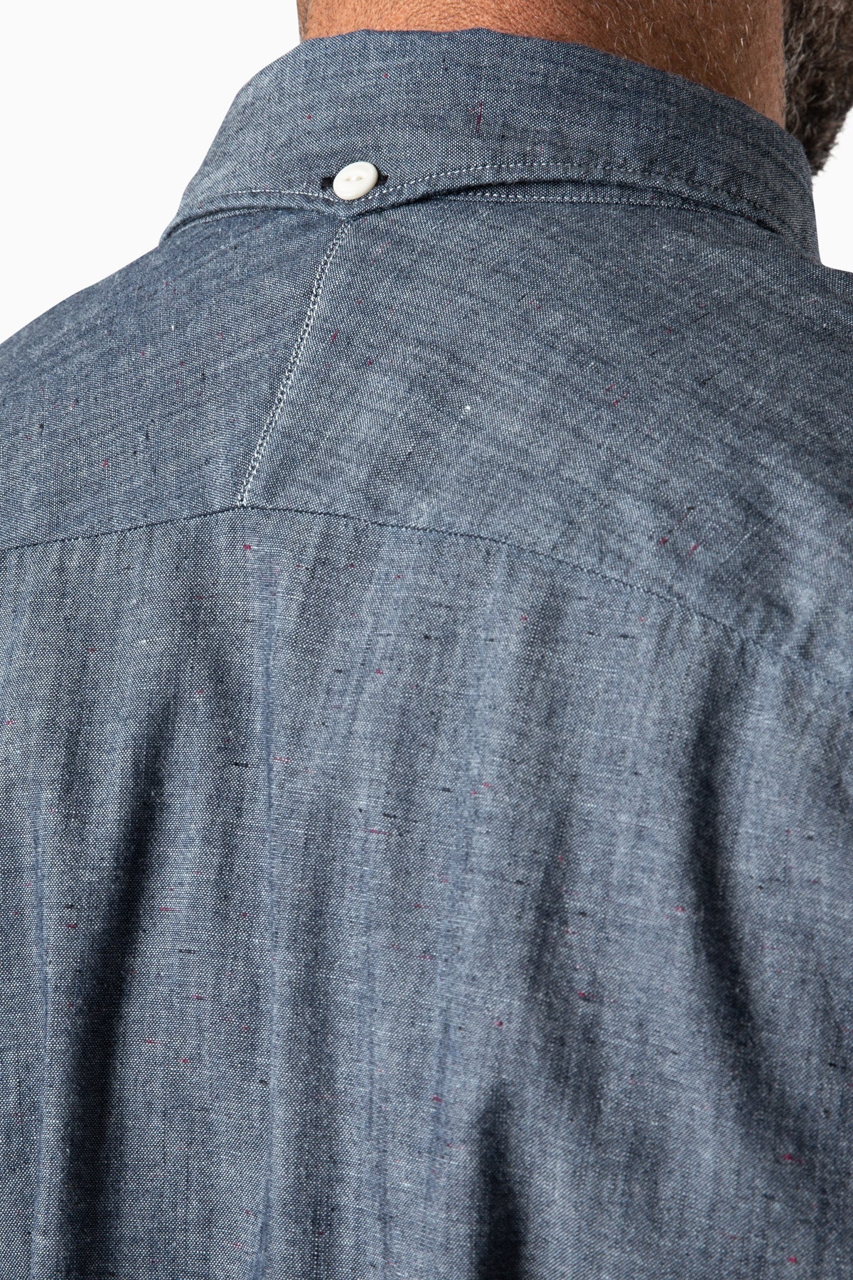 Worker-shirt Short Sleeve Chambray