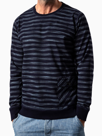 Sweater Indigo Stripe