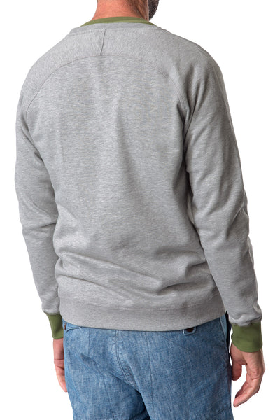 Sweater Chevremont Grey-Terrarium Moss