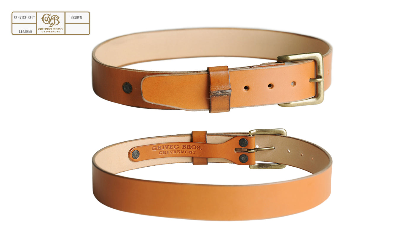 Service Belt Brown