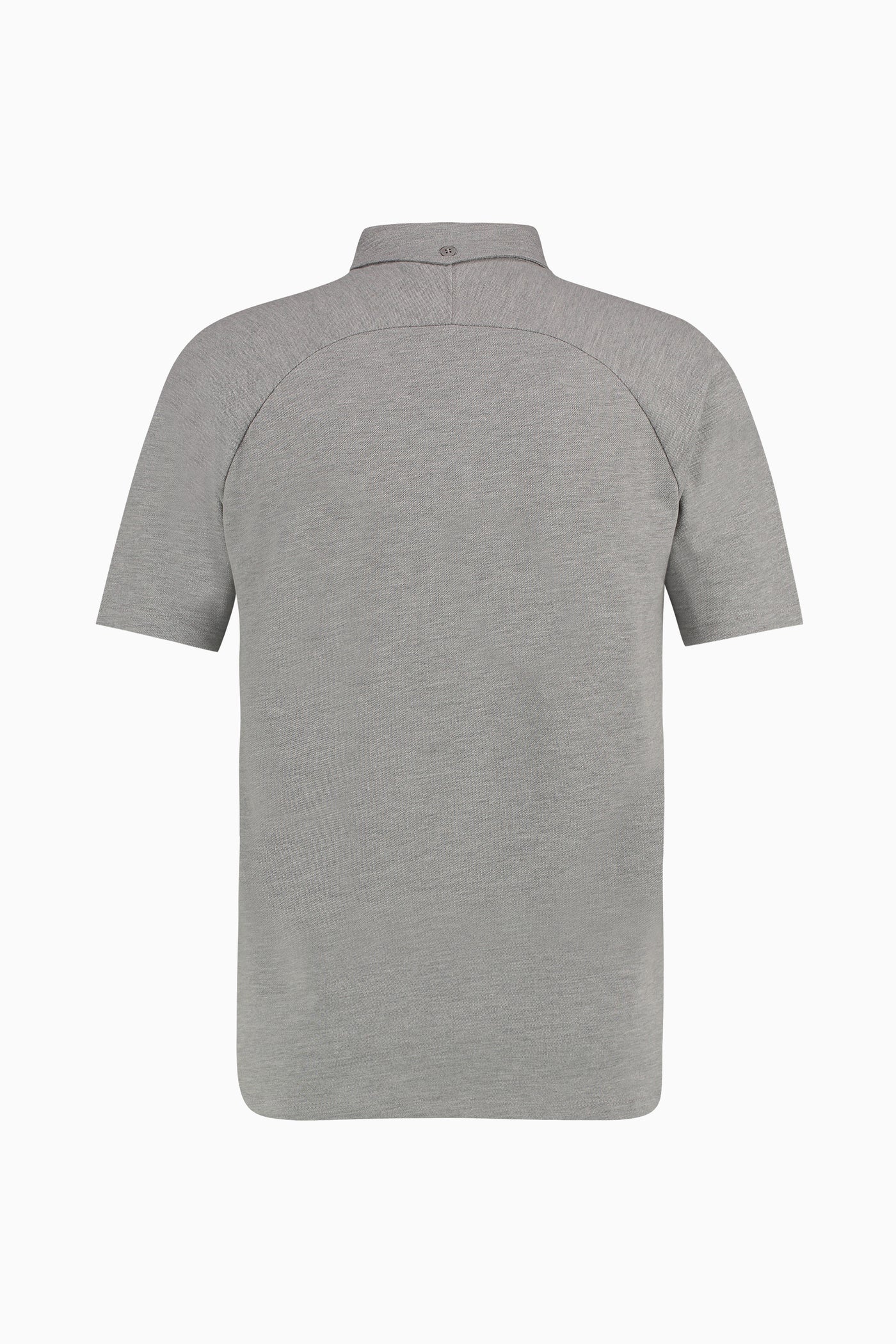 Polo Curved Grey Heather