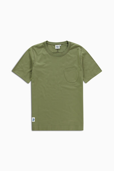 Curved Pocket Tee Terrarium Moss